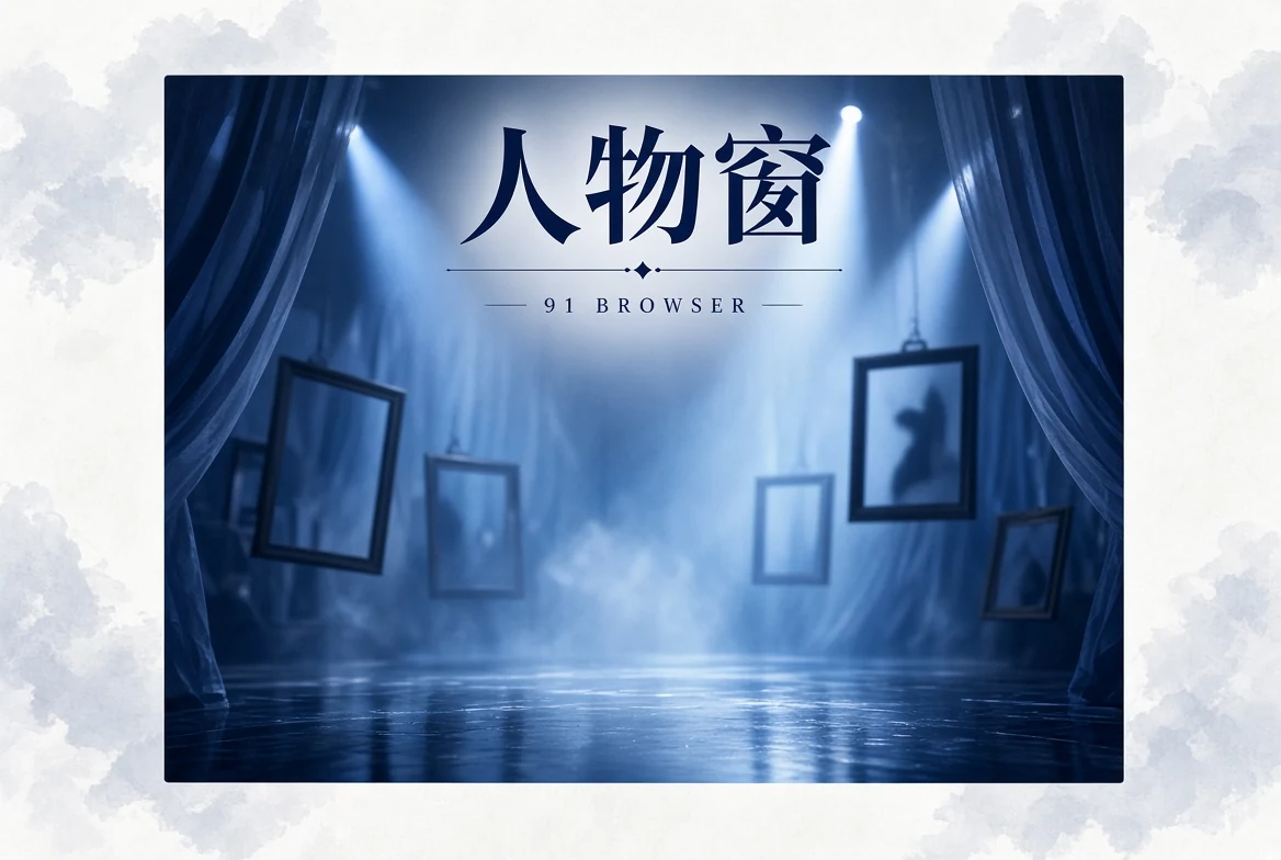 人物观察与公开表达主题画面